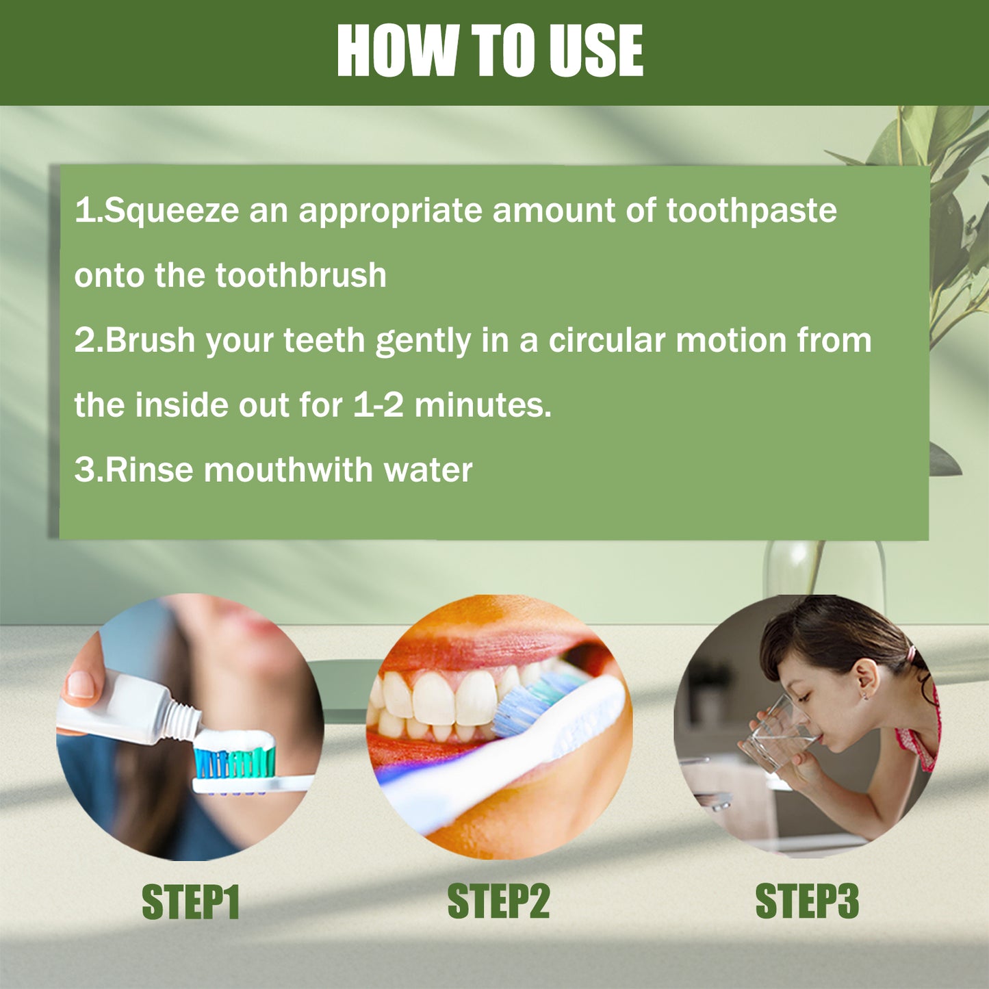 Oralhoe Enzyme Brightening And Balancing Toothpaste, Deep Clean Teeth Yellow Stains Repair Teeth Whitening Fresh Breath