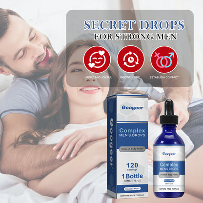 Googeer Male Enhancement Supplement Drops, Release Body Energy And Enhance Physical Strength Oral Supplement For Men