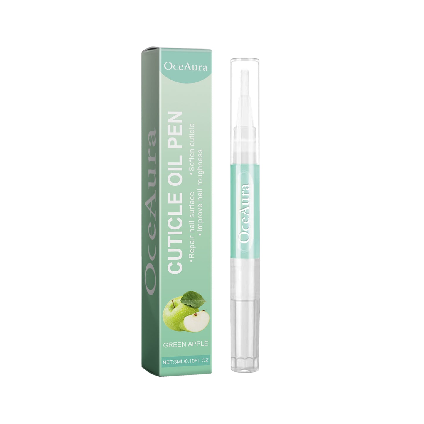 OceAura Cuticle Oil Pen, Repair Hands And Feet Gray Nails Protect Nail Bed Deep Nourishing Easy Absorption