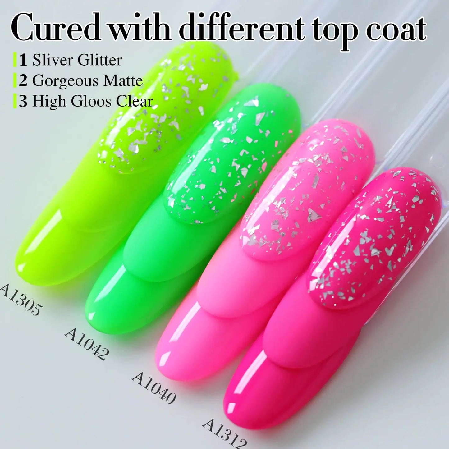 15ML Gel Nail Polish Pure Sheer Neon Green