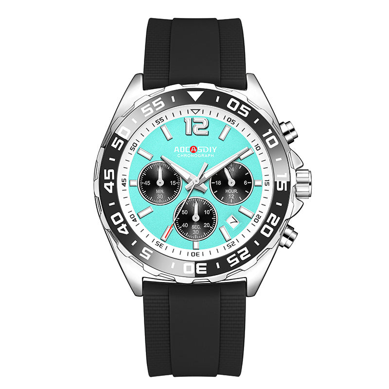 Shell-type Dynamic Colorful Men's Silicone Band Watch - Trotters Independent Traders