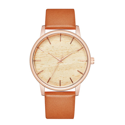 Fashion Women's Ultra-thin Wooden Belt Watch - Trotters Independent Traders