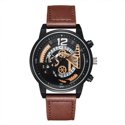 Fashion Hollowed-out Calendar Mechanical Watch - Trotters Independent Traders