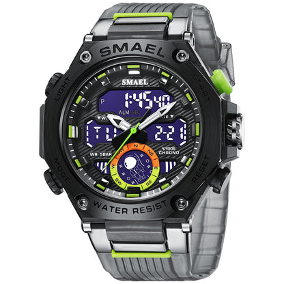 Casual Sports Versatile Double Display Electronic Watch - Trotters Independent Traders