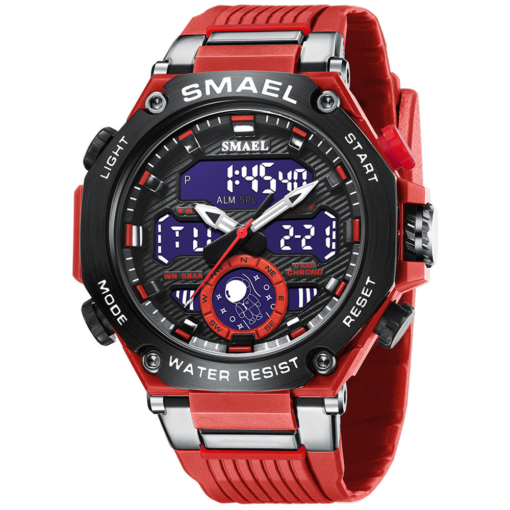 Casual Sports Versatile Double Display Electronic Watch - Trotters Independent Traders