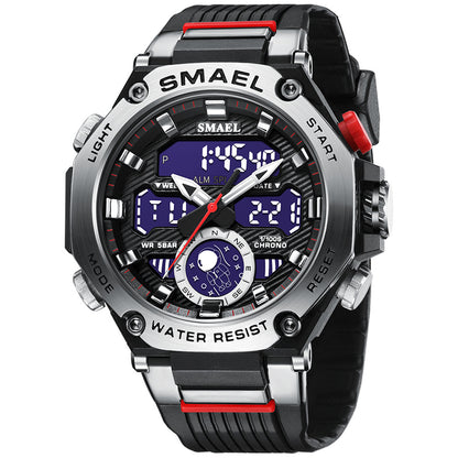 Casual Sports Versatile Double Display Electronic Watch - Trotters Independent Traders