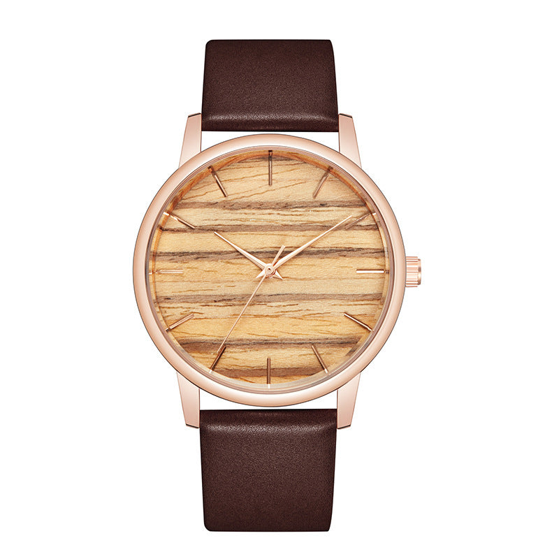 Fashion Women's Ultra-thin Wooden Belt Watch - Trotters Independent Traders
