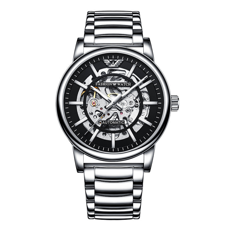 Luminous Men's Mechanical Watch With Waterproof feature