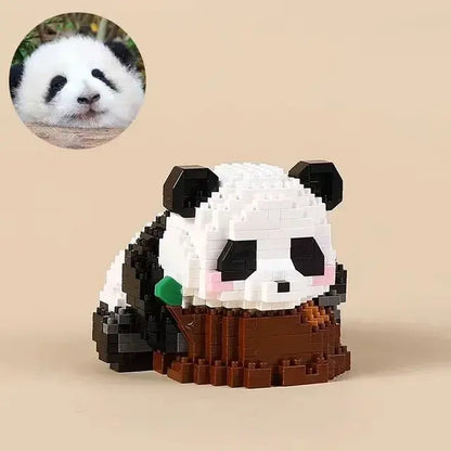 Cute Panda Series Building Block Toys