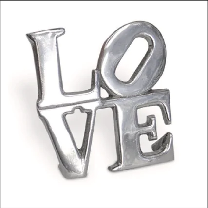 Love Sign For Decoration