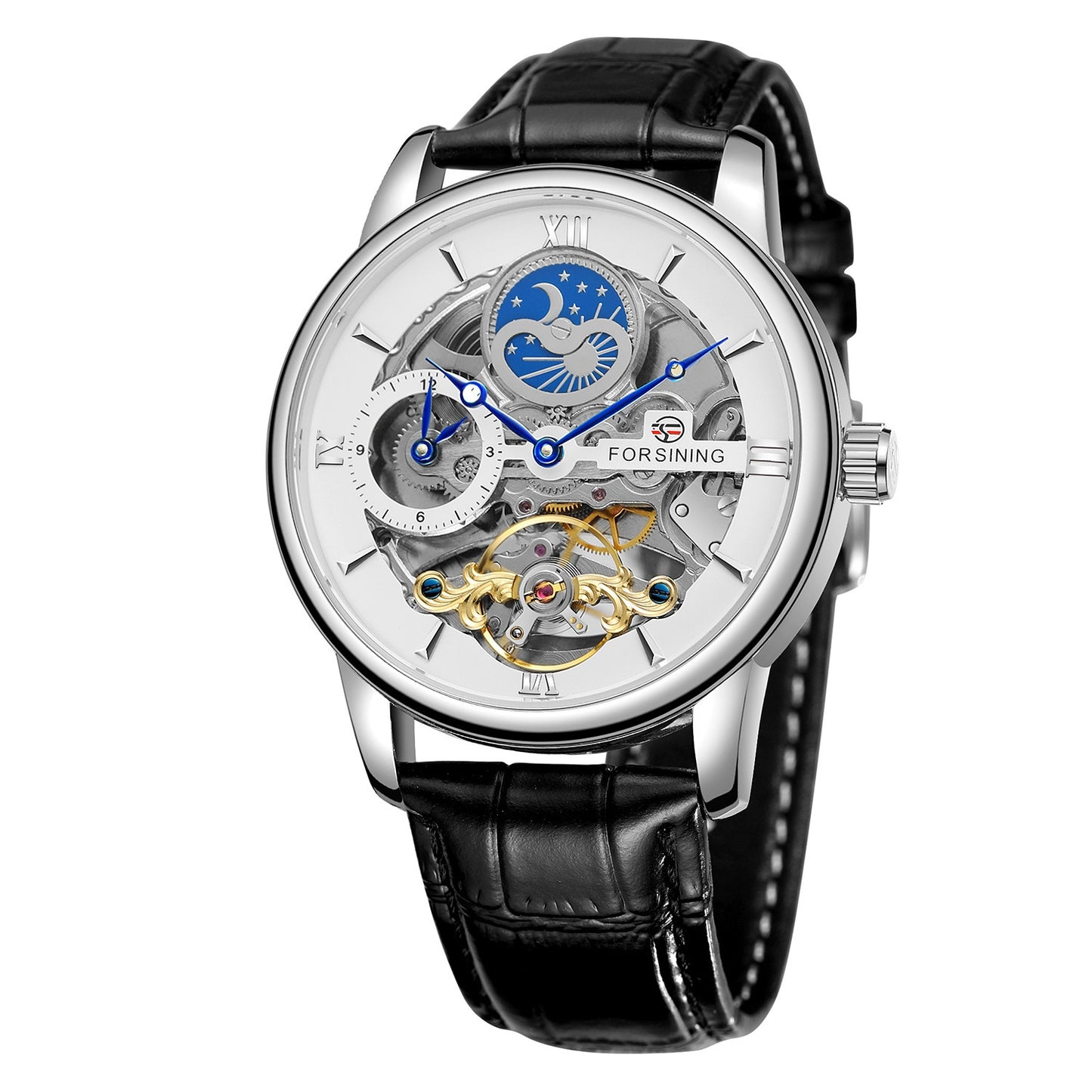 Casual Hollow Moon Automatic Mechanical Watch - Trotters Independent Traders