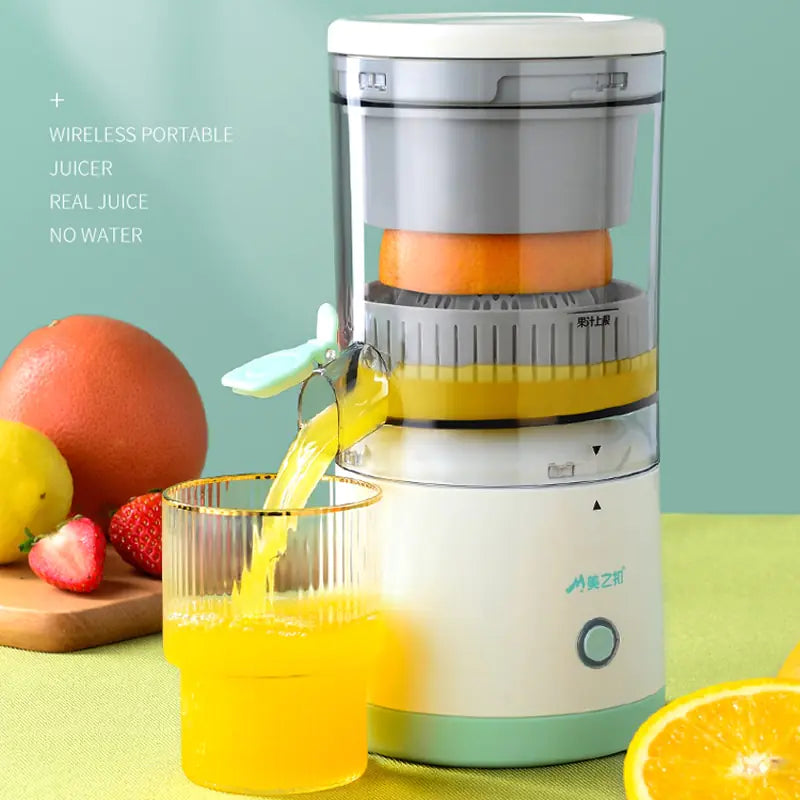 Wireless Orange Lemon Juicer USB Electric Fruit Extractor