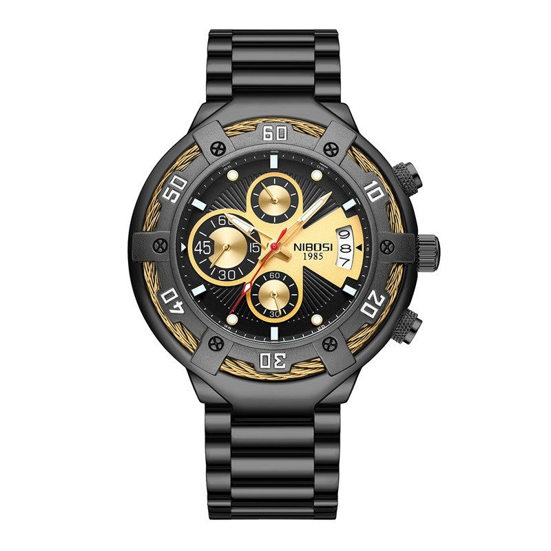 New Multi-functional Men's Watch Fashion Quartz Watch