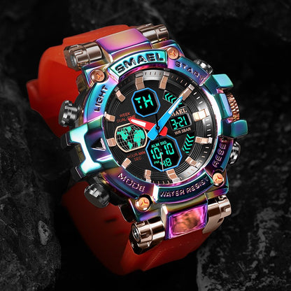 Colorful Alloy Watch Men's Outdoor - Trotters Independent Traders