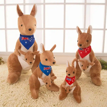 Kangaroo & Joey P Toy Kangaroo Cute Doll