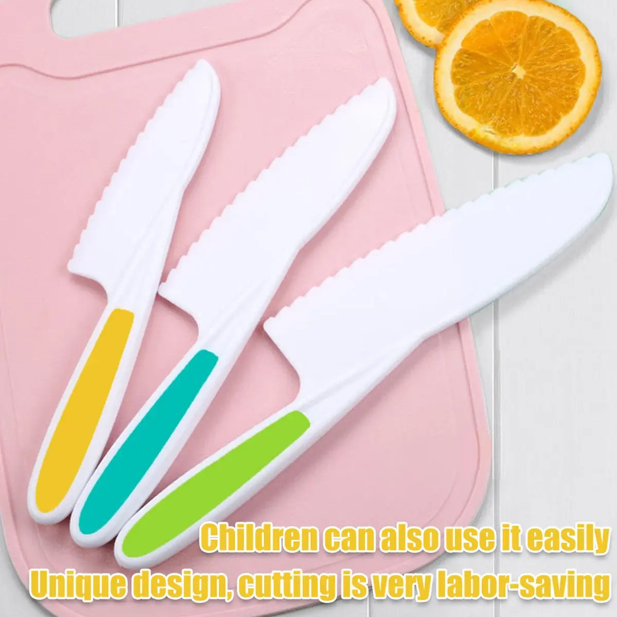 Cooking Cutter Set Wooden and Plastic Knives Kids Set