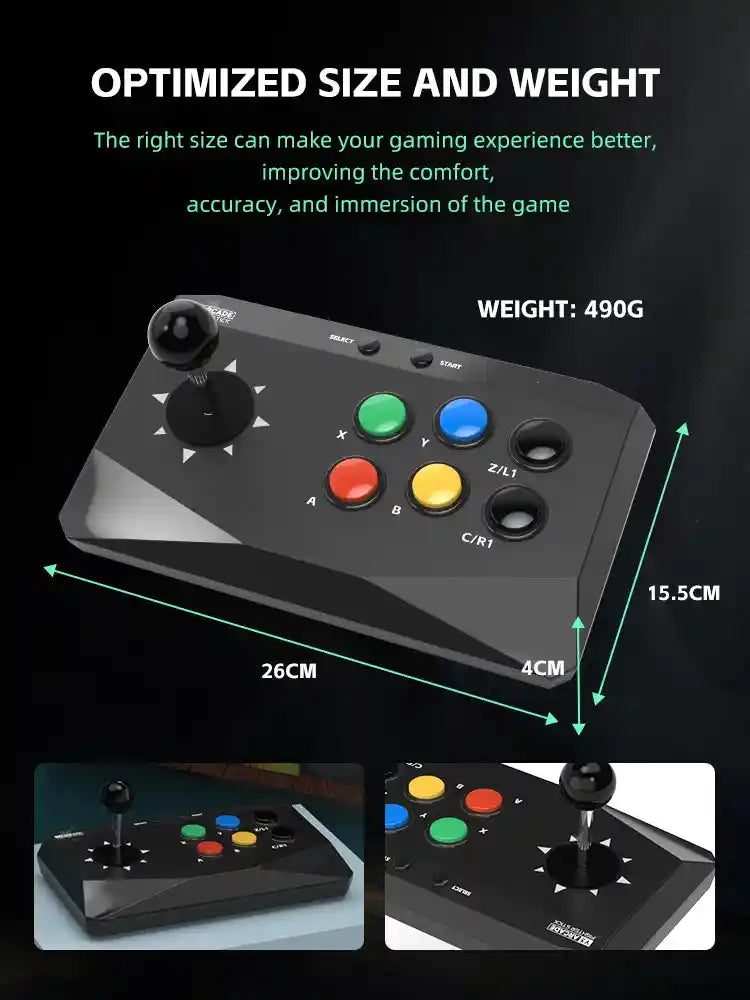 Arcade 4K Video Game Console with Game Arcade Built-in 10000 Games Stick