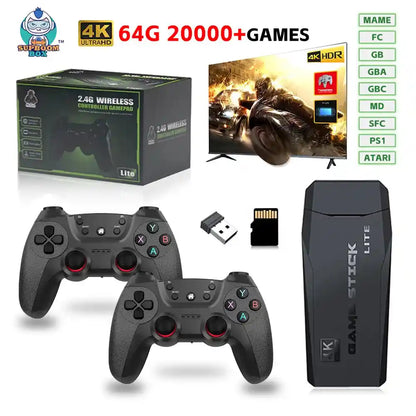 M8 Video Game Console With Controller Lite 4K TV Game Stick