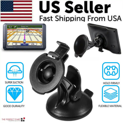 Car Suction Cup Mount GPS Holder For Garmin