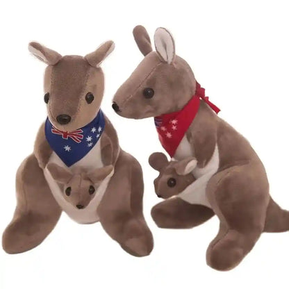 Kangaroo & Joey P Toy Kangaroo Cute Doll