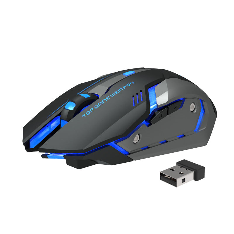 Wireless Charging Silent Gaming Mouse Machinery - Trotters Independent Traders