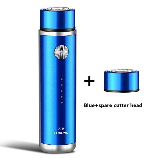 Portable Mini Electric Shaver Pocket Size USB Rechargeable 