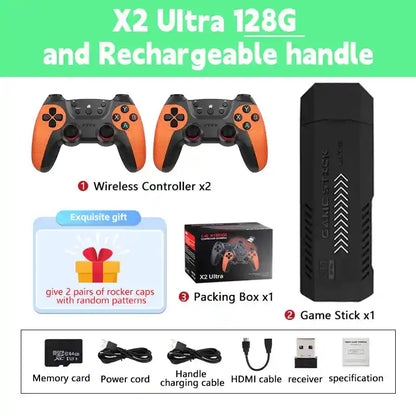 Ultra Video Game Stick Console 4K HD30000 Games 128G Retro