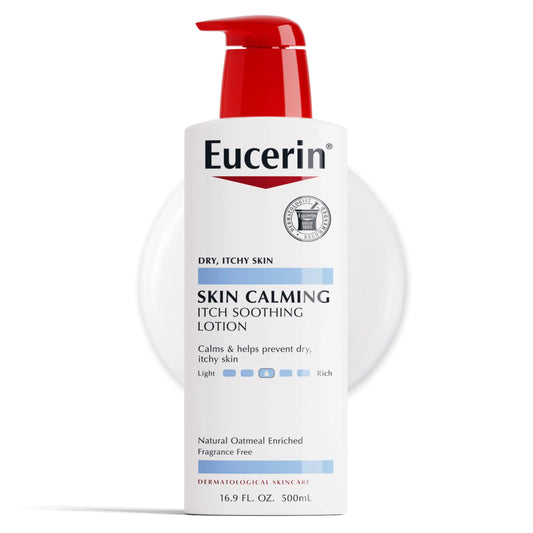 Eucerin Skin Calming Lotion Full Body Lotion for Dry Itchy Skin