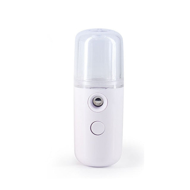 Air Humidifier Portable Humidifiers Mini Humidifier Air Moistener Spray Humidifier White Student Small Fan Pocket Humidifier - Trotters Independent Traders