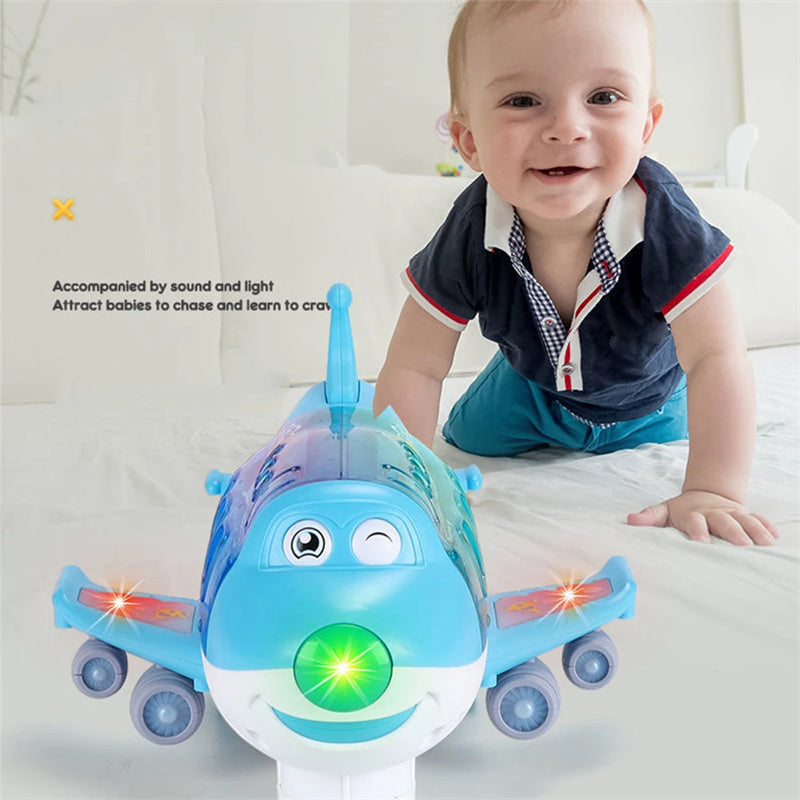 360 Rotating Electric Plane Airplane Toys For Kids