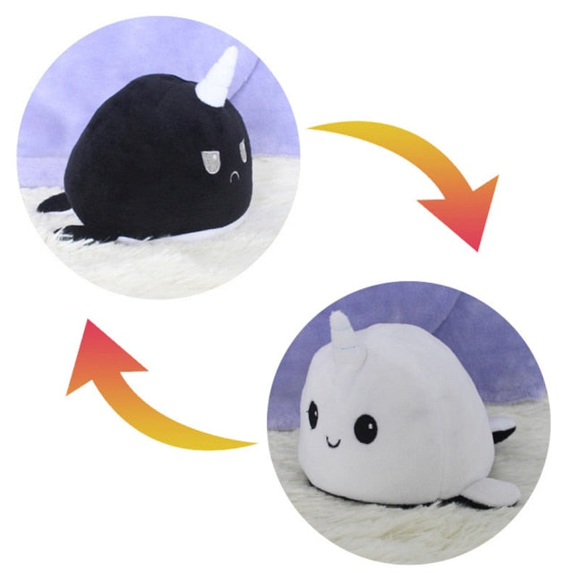 Flip-a-Friend" Squishmallow Double Sided Plush Toy 