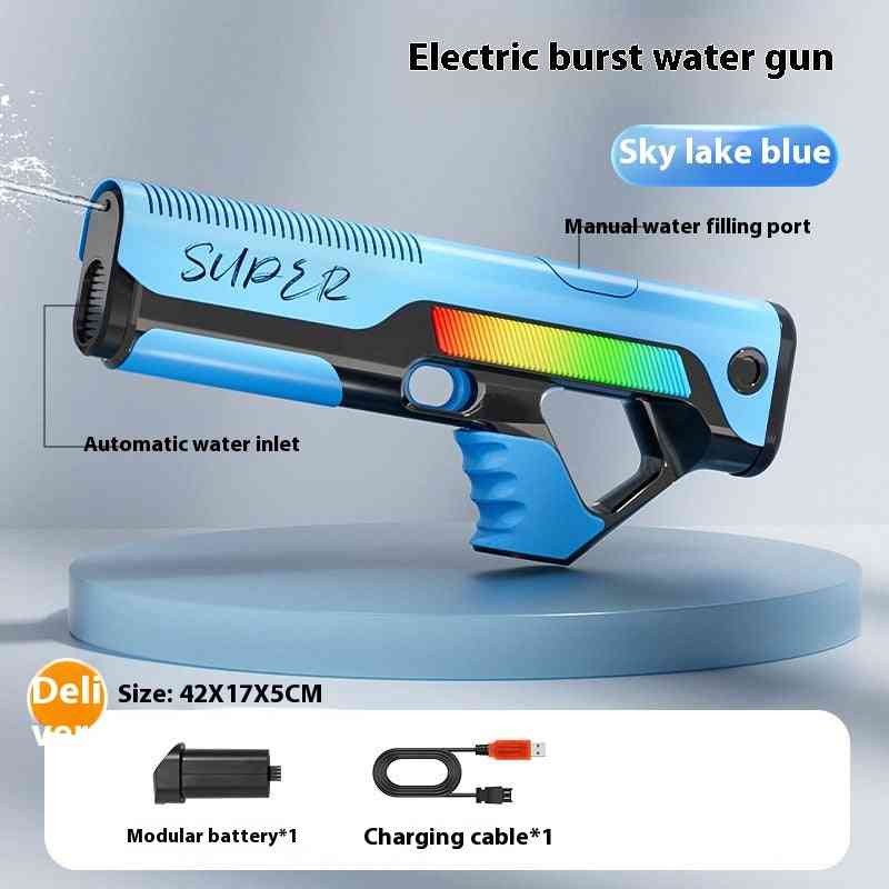 Electric Water Gun Children Playing