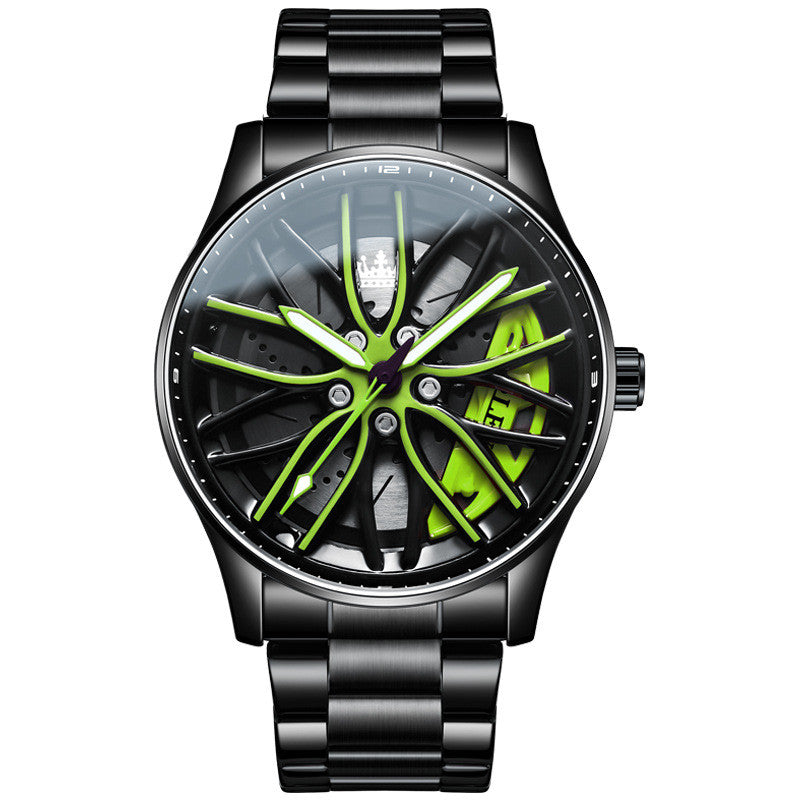 Men's Fashion Hollowed-out Luminous Waterproof Quartz Watch - Trotters Independent Traders