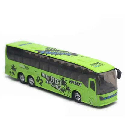 Light and Music High Imitation Alloy Bus Model Vehicle