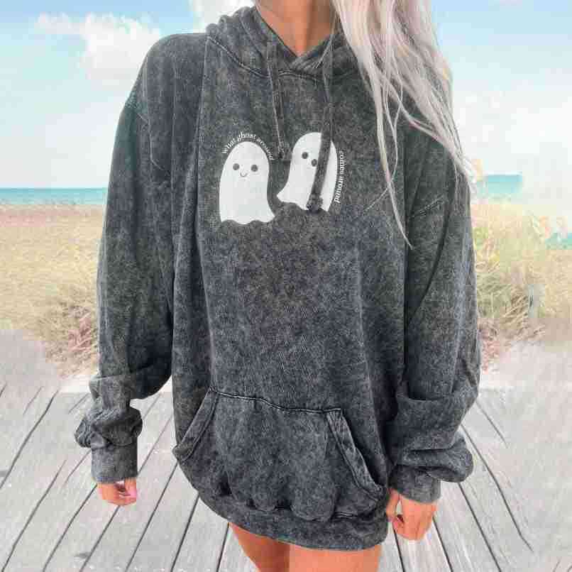 Women's Fashion Casual Letter Print Hoodie Sweater - Trotters Independent Traders