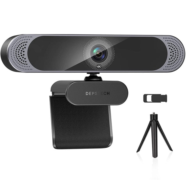 Webcam for PC with Microphone - 1080P FHD Webcam &  Mounts