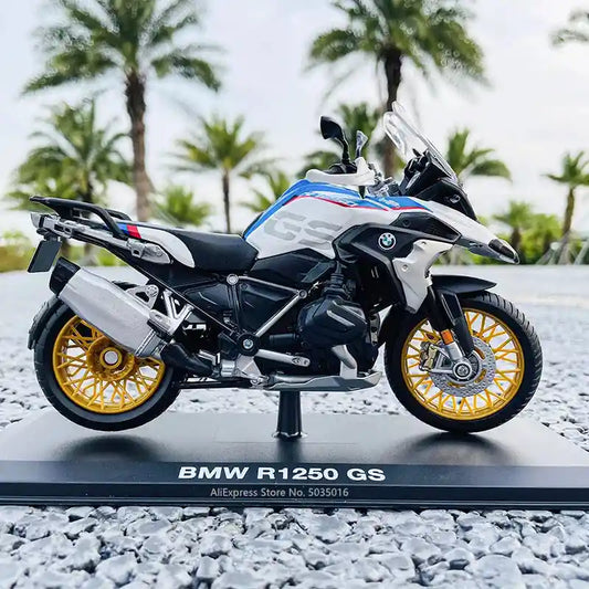 R 1250 GS With Base Alloy Off Road Motorcycle Model Toy