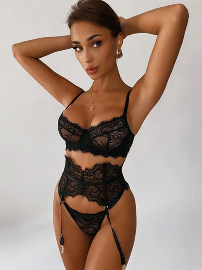 New Style Lace Split Underwear Set