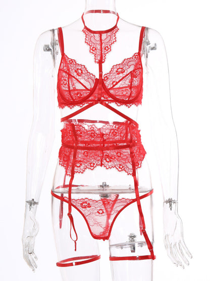 New Style Lace Split Underwear Set