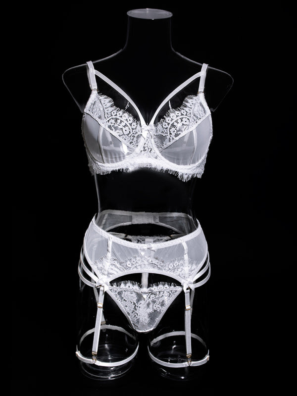 Women's Lace Trimmed Lingerie Set