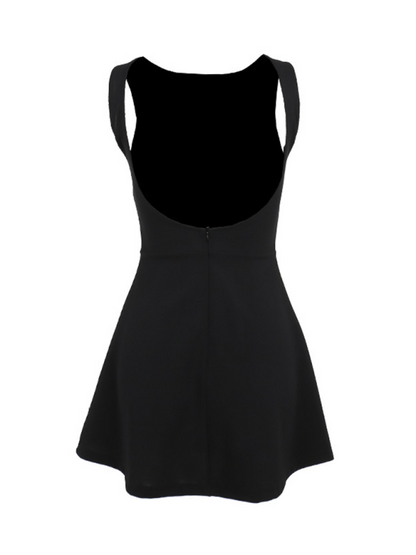 New Sexy Slim Backless Tank Top Basic Dress