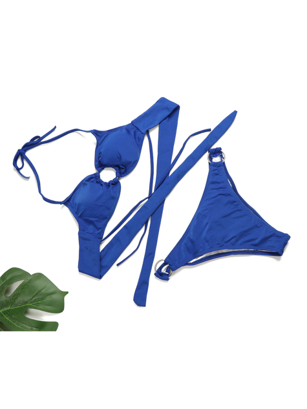 Two-Piece Swimsuit Gathered Bikini