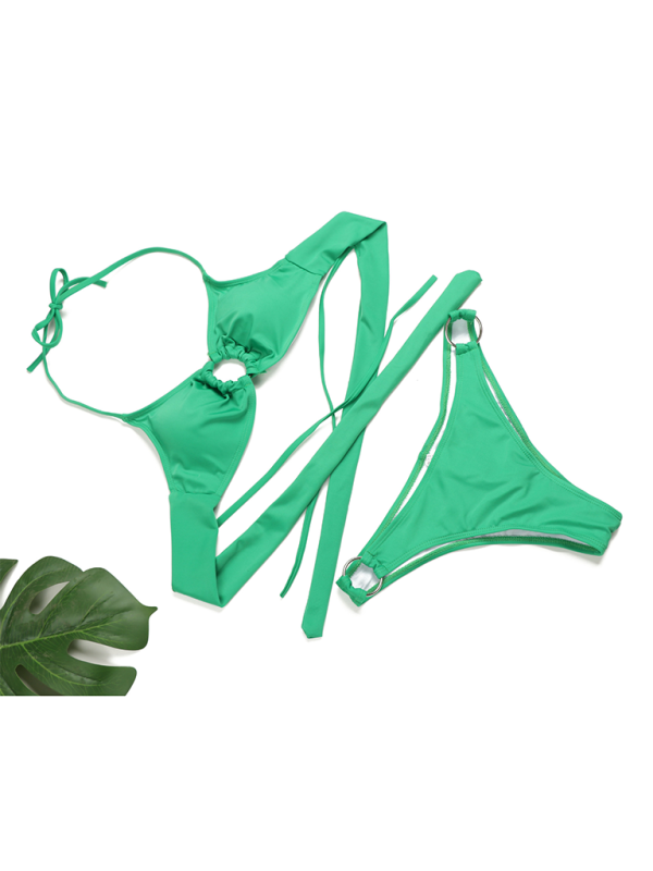 Two-Piece Swimsuit Gathered Bikini