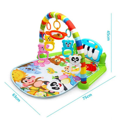 Music Puzzle Play Mat / Carpet with Rack Toy