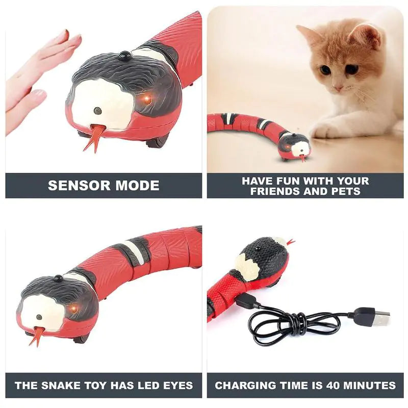 Eletronic Cat Snake Interactive Toy