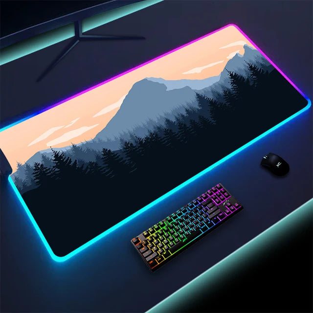 Gaming Mouse Pad Extra Large Soft Anti-Slip Rubber Base 