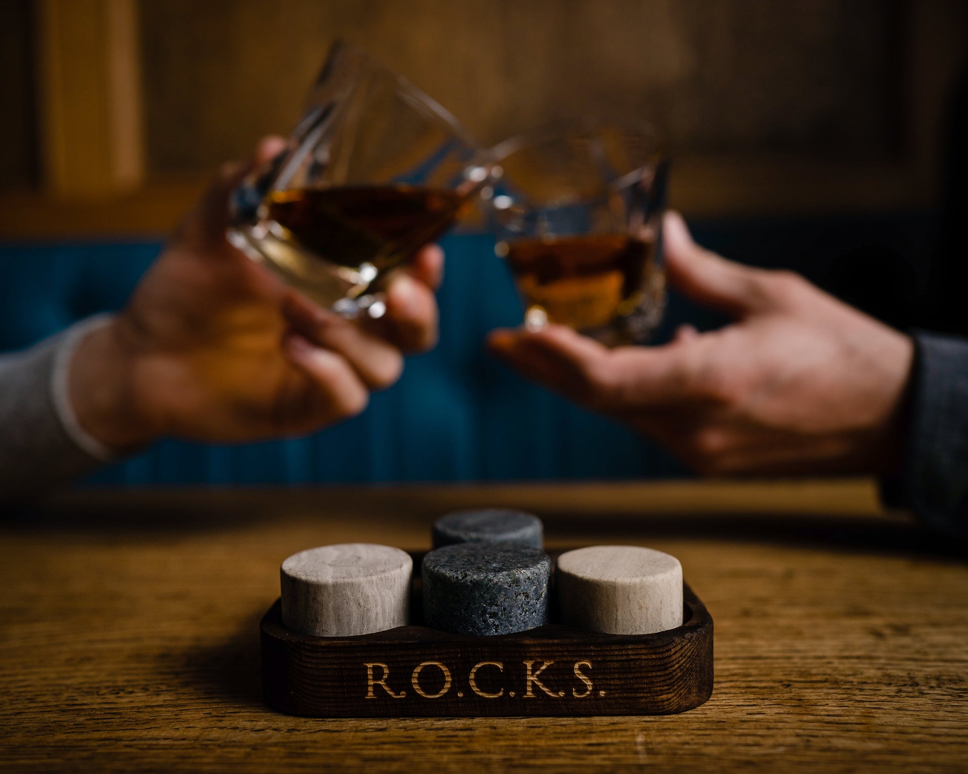 The Gentleman's Essentials - Whiskey Stones & Grooming Kit Gift Set - Trotters Independent Traders