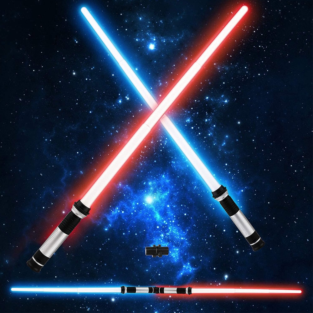 2pc Lightsaber set is perfect for fans of the iconic weapon.