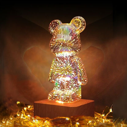 Enchanting Night Light Teddy Bear Lamp Decoration Gifts