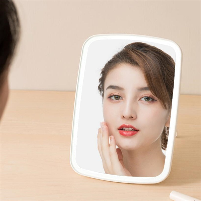 LED Touch-Control Makeup Mirror Innovative and Professional 